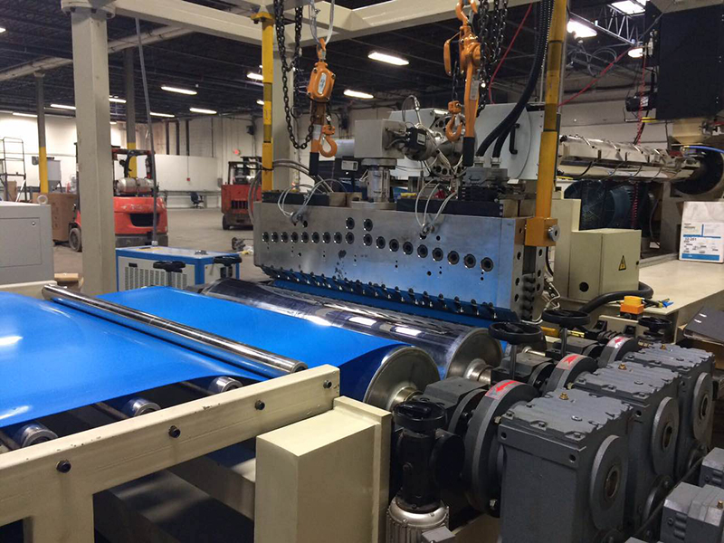 Pp Micro Foam Board Extrusion Line In North America Market (4)