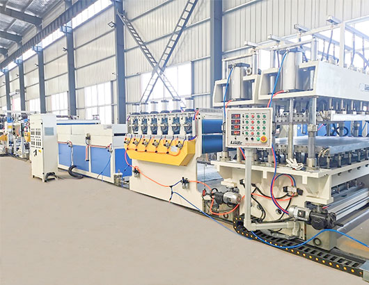 PC Multiwall Hollow Profile Sheet Extrusion Line