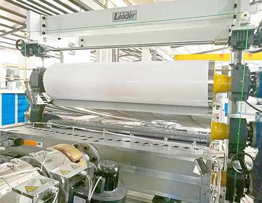 Rigid/Soft PVC Sheets / imitation marble board Extrusion Line